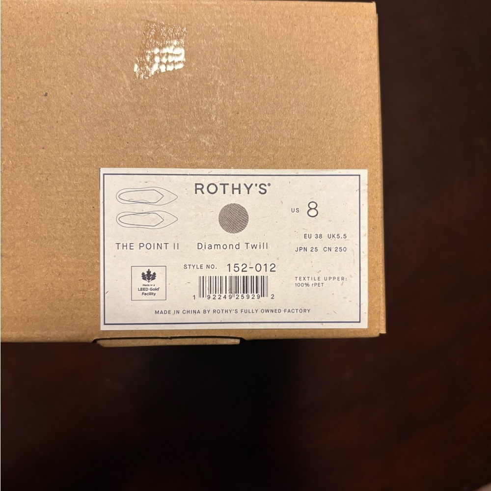 Rothy's Point II Diamond Twill - Picture 4 of 5